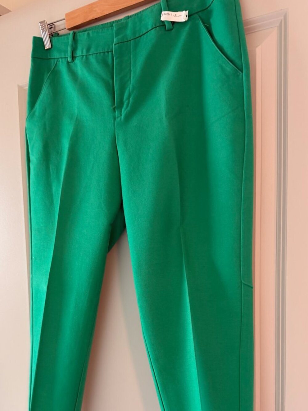 Merona Green Twill Cropped Pant